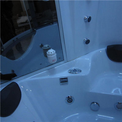 Роскошная ванна ливня пара комбинированная с ушатом спа, домашними блоками ливня пара поставщик