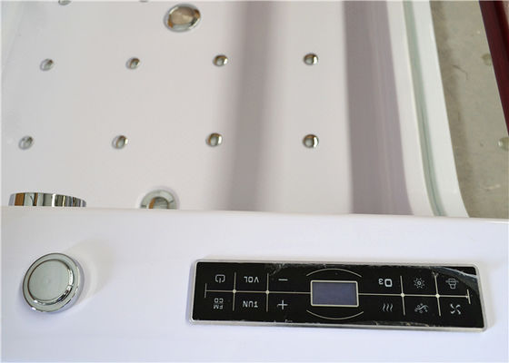Роскошная дешевая цена ванны массажа водоворота ванны с гидромассажной ванной различного АБС размеров стеклянной для дома виллы поставщик